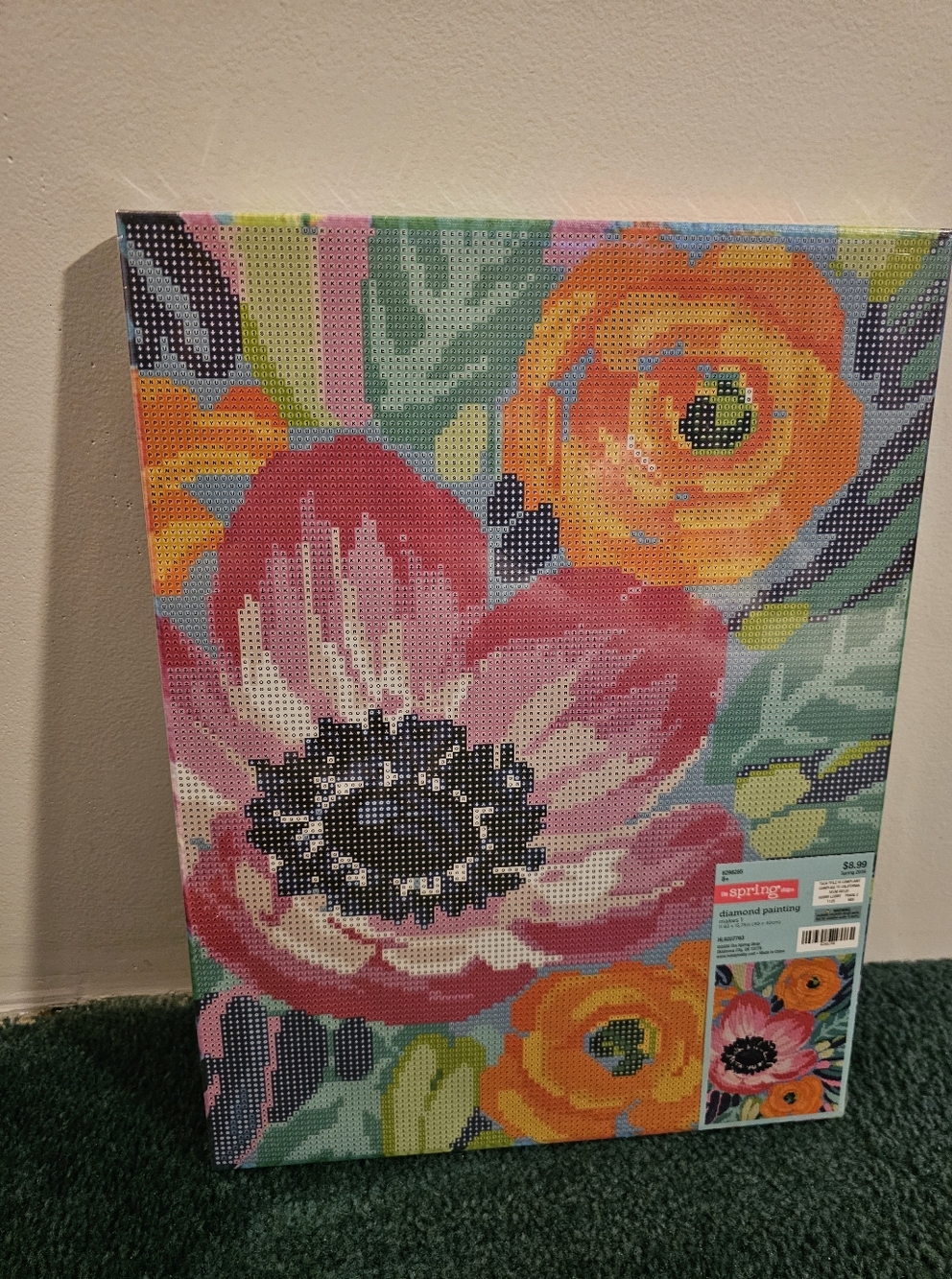 Hobby Lobby Floral Diamond Art Kit